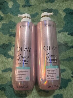 OLAY Super Serum Body Wash - Pink Pearl